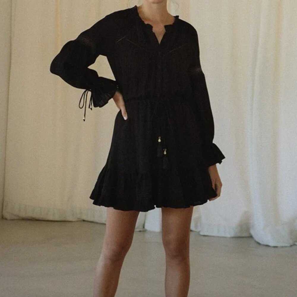 KIVARI - Juanita Mini Dress Black